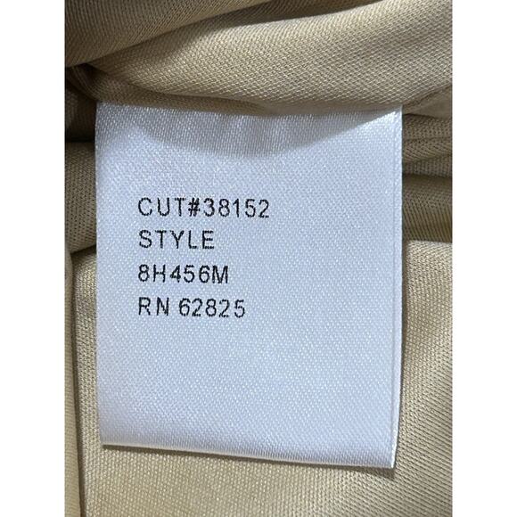 Tadashi Shoji Dress Size 12 Black Lacy Sheer Balloon Sleeve - Read Description - Picture 5 of 9